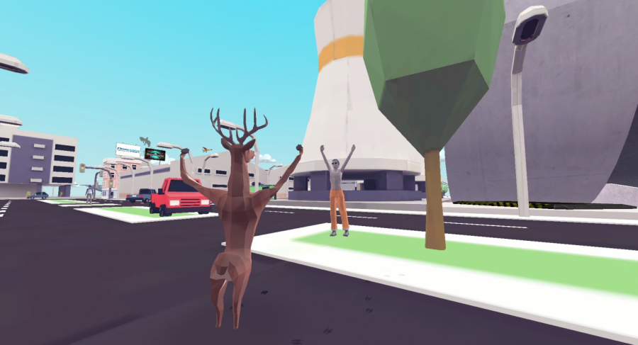 Indie Game DEEEER Simulator: Your Average Everyday Deer Game isnt your average everyday game. (Photo by Ray Gill).
